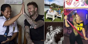 Weekly Hot IG: Foto David Beckham & Sripun - Bella Hadid Topless