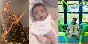 Weekly Hot IG: Gaun Emas Beyonce - Lucunya Baby Chicago West
