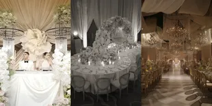 Wujudkan Wedding Dream Alyssa Daguise, 8 Potret Detail Dekorasi Resepsi Pernikahan Al Ghazali - Mewah dengan Nuansa Vintage French Banquet