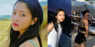 Yeri Red Velvet di Bali, Pakai Bikini dan Nikmati Kelapa Muda