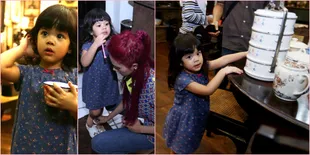 Yuk Intip Asyiknya Safeea Main Rantang Bersama Mulan Jameela