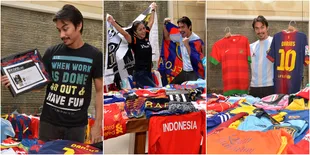 Yuk Intip Koleksi Jersey Darius Sinathrya dan Donna Agnesia