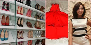 Yuk Intip Koleksi Sepatu - Gaun dan Kacamata Mahal Nikita Willy
