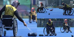 Yuk Intip Latihan Atlet Lawn Bowls Jelang Asian Para Games 2018