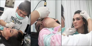 Yuk Intip Luna Maya Treatment Sulam Alis - Makin Cantik