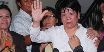 Ibunda Joy Tobing Tinggalkan Polsek