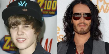 Justin Bieber - Russel Brand, Pria Busana Terburuk