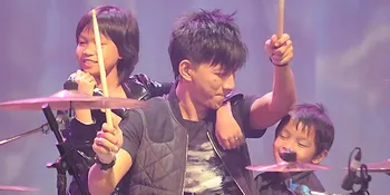 Anak-Anak Personel Ungu Meriahkan Konser Maha Cinta