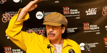 Carlos Santana Akan Tanam Pohon di Indonesia