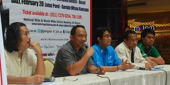 Iron Maiden Akan Memfilmkan Konsernya di Indonesia