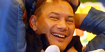 Jenazah Adjie Massaid Tetap Ganteng