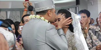 Menikah, Raul Cium Bibir Krisdayanti 3 Kali