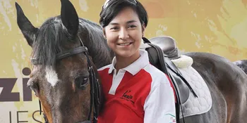 Larasati Gading Tak Bisa Tinggalkan Berkuda