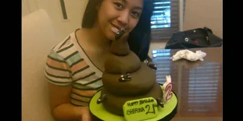 Kue Unik di Ultah Sherina