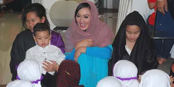 Angelina Sondakh Rayakan Ultah Adjie Massaid