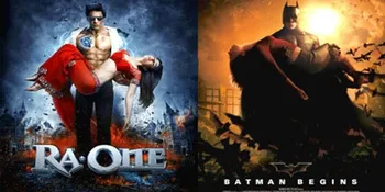 Poster Film Shahrukh Khan Jiplak 'BATMAN BEGINS'?