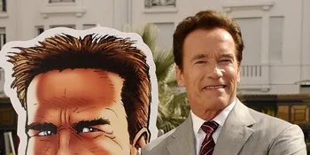 Schwarzenegger Pesan 7 Patung Perunggu