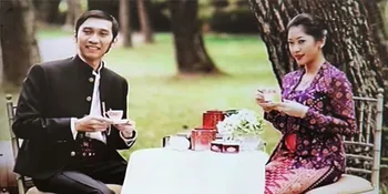 Didampingi Ibas, Aliya Menari Pagar Pengantin