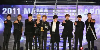 Super Junior Berjaya di MAMA 2011