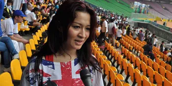 Gratis, Anak Okie Agustina Ikut Coaching Clinic Beckham