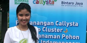Zivanna Ajak Warga Perumahan Tanam Pohon