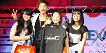 Alexander Ex - U Kiss Sukses Showcase di Malaysia