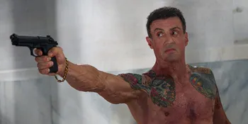 Sylvester Stallone Pamer Otot di 'BULLET TO THE HEAD'
