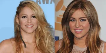 Miley Cyrus dan Shakira Duet Untuk Amal