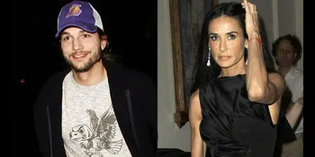 Ashton Kutcher Diam-Diam Perhatikan Demi Moore
