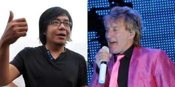 Ari Lasso 15 Detik Ketemu Rod Stewart