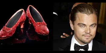 Leonardo DiCaprio Amal Sepatu Hak Untuk Museum