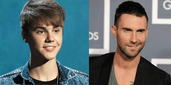 Justin Bieber - Adam Levine Bikin Band?