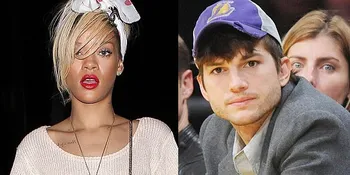 Rihanna - Ashton Kutcher Ternyata Pacaran?