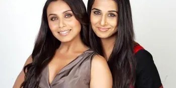 Ups, Vidya Balan - Rani Mukherjee Ciuman di Panggung?