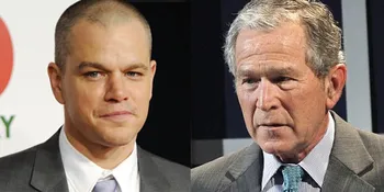 Matt Damon: Aku Ingin Mencium Bibir George W Bush