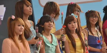 Go Internasional, Cherry Belle Belajar Bahasa Korea