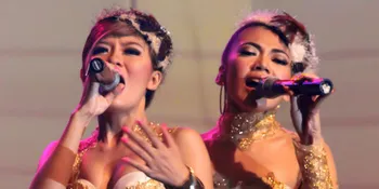 Mahadewi Tampil Berbalut 'Emas' di Kota Malang