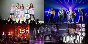 Musim Panas, Super Junior - B2ST - 2NE1 - T-Ara - f(x) Comeback!