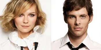 James Marsden Takut Beradegan Panas Dengan Kirsten Dunst
