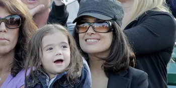 Salma Hayek Larang Anak Datang ke Lokasi Syuting 'SAVAGE'