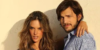 Ashton Kutcher Mesra Bareng Alessandra Ambrosio!