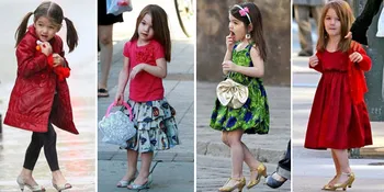 Suri Cruise, Gadis 6 Tahun Dengan Selera Jutaan Dolar