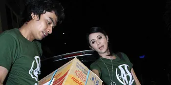 Aida Saskia Kunjungi Korban Kebakaran Benhil