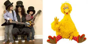 Slash Tak Percaya Diri Tampil di Acara SESAME STREET