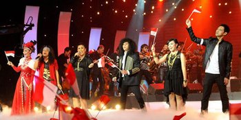 Kobaran Semangat Konser Lampion 100 % Merdeka