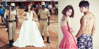 10 Bintang Cantik Korea Dengan Gaun Pengantin Radikal, Wow!