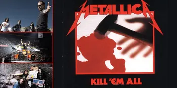 10 Fakta Seru Album Kill Em All Milik Metallica