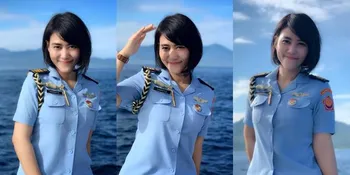 10 Fashion Sandhyca Putrie, Ajudan Iriana Jokowi Saat Sedang Tak Bertugas