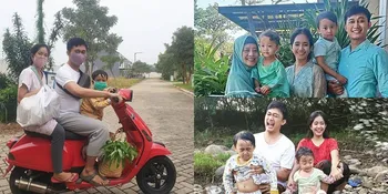 10 Potret Harmonis Keluarga Bobby Tince, Kompak Jualan Sayur - Masak Bareng di Dapur