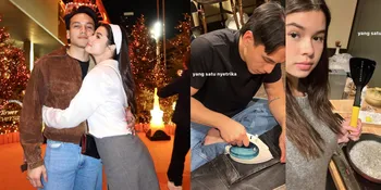 10 Potret Jefri Nichol Liburan ke Jepang Bareng Pacar, Setrika Baju Sendiri - Maria Theodore yang Masak